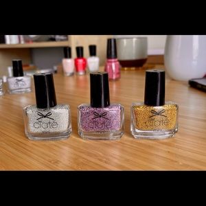 6 Ciate nail polish/art bundle